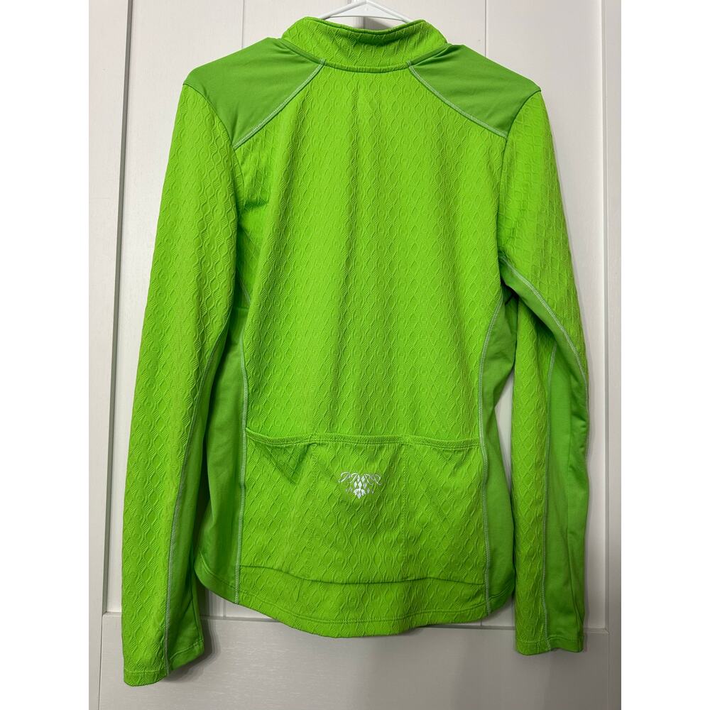 Pearl Izumi pullover jacket in green size large